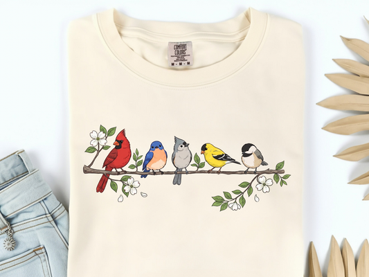 Birds on Branch Tee