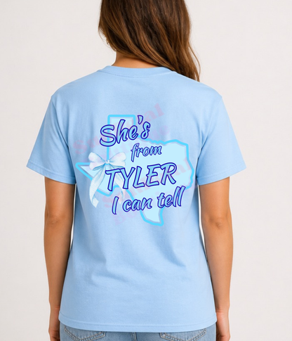 She's from Tyler I can Tell Shirt