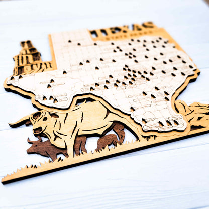 Texas State Park Map
