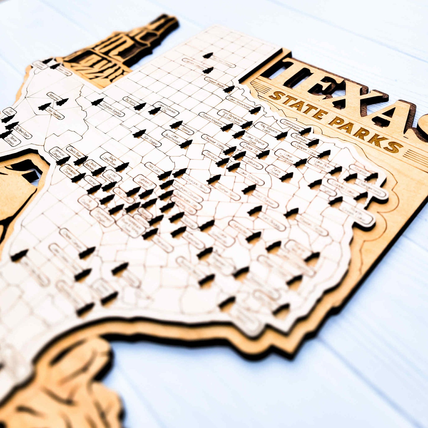 Texas State Park Map