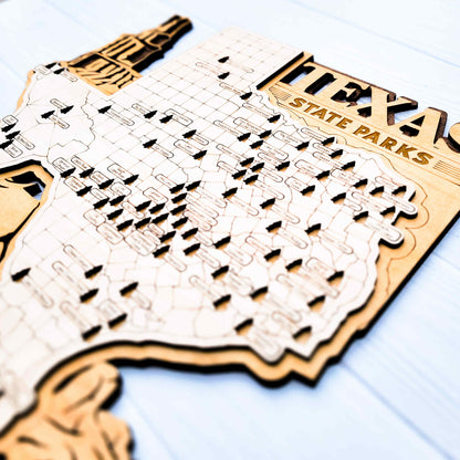 Texas State Park Map