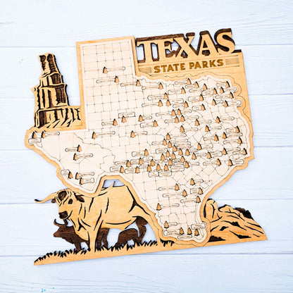Texas State Park Map