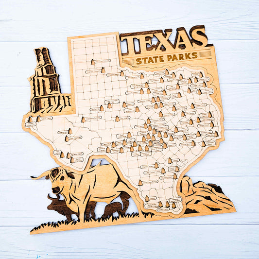 Texas State Park Map