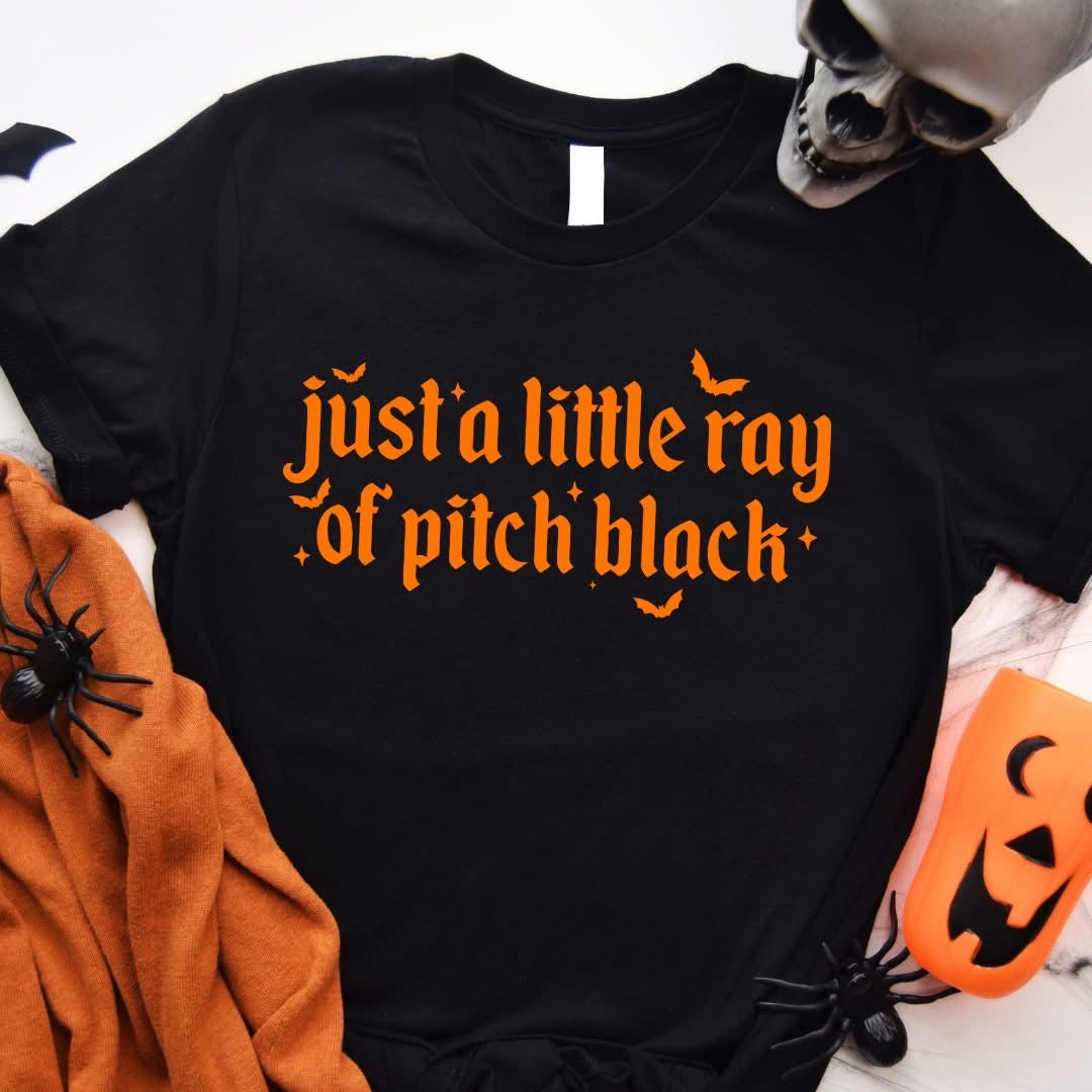 Just a ray of pitch black tee