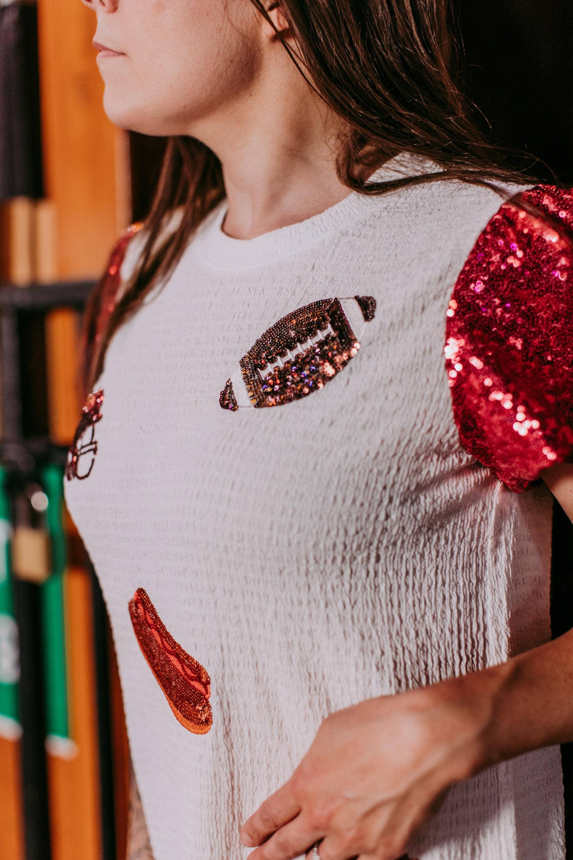 Game Day Sequins Dress