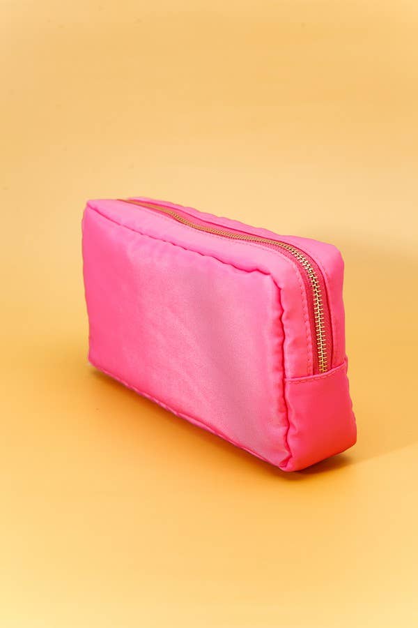 CLASSIC PLAIN SMALL MAKEUP POUCH |