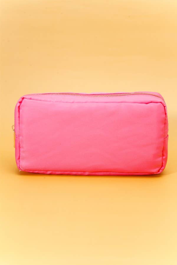 CLASSIC PLAIN SMALL MAKEUP POUCH |