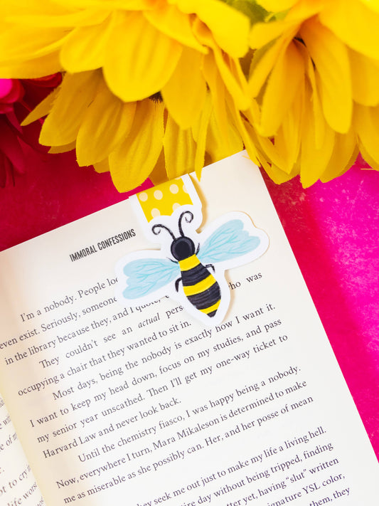Bumble Bee Magnetic Bookmark