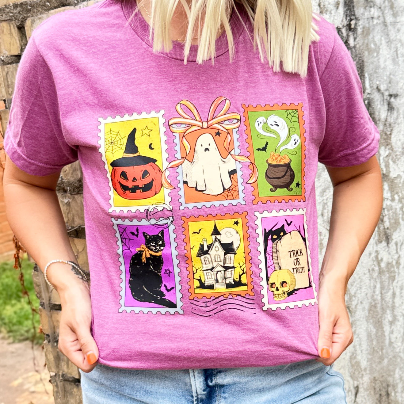 Halloween Stamp Tee