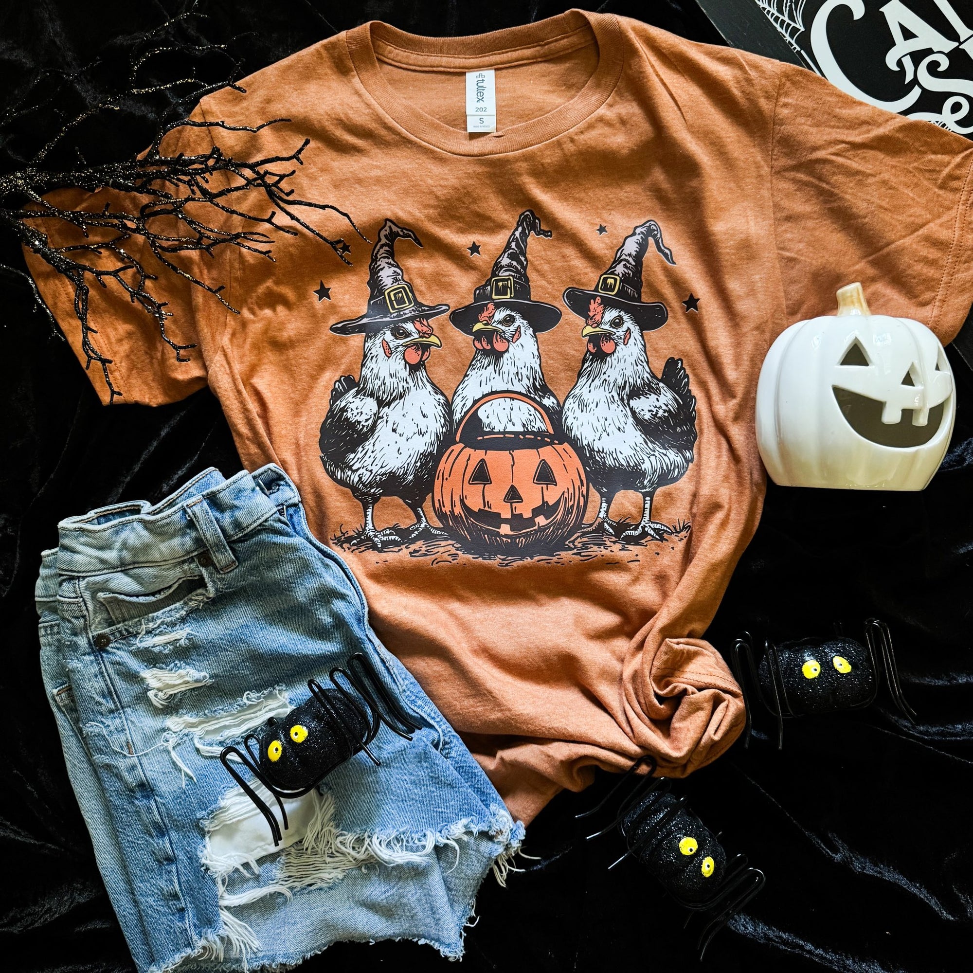 Halloween Chicken Tee