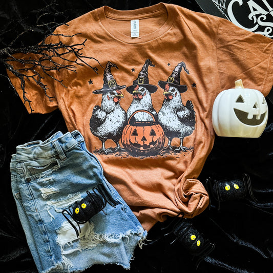 Halloween Chicken Tee