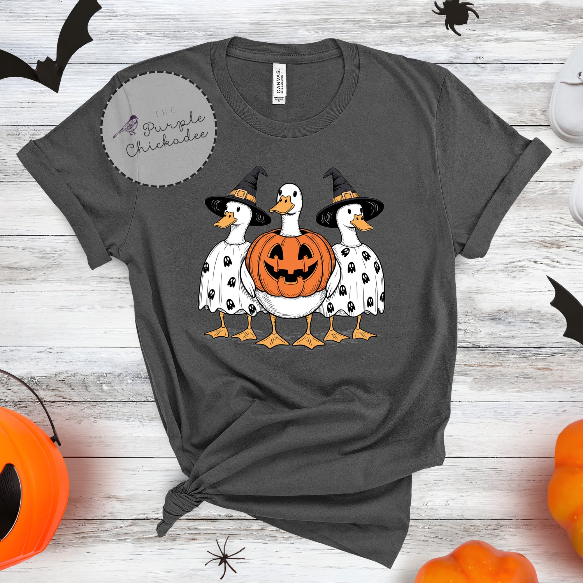 Silly Halloween Gooses Tee