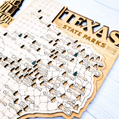 Texas State Park Map
