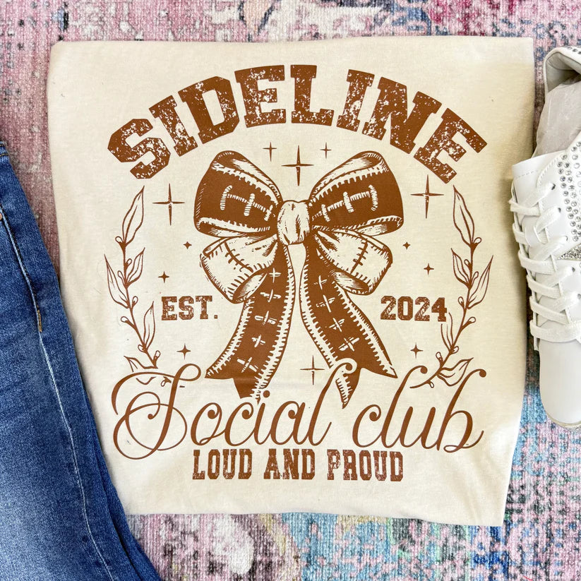 Sideline Social Club Tee